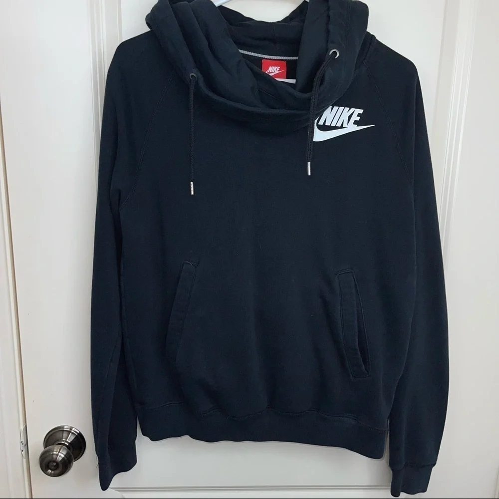 Nike Sportswear Essential Pullover Hoodie Sweatshirt Black M